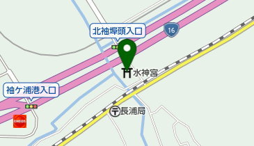 水神宮の地図画像