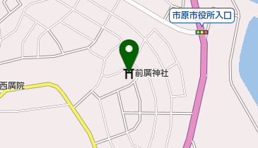 前廣神社の地図画像