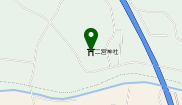 二宮神社の地図画像