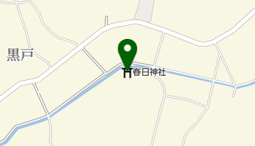 春日神社の地図画像