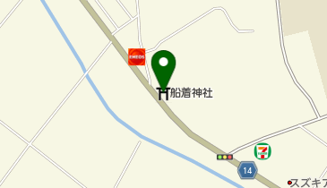 船着神社の地図画像