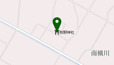 熊野神社の地図画像