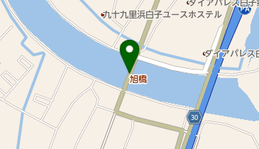 旭橋の地図画像