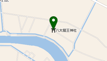 八大龍王神社の地図画像