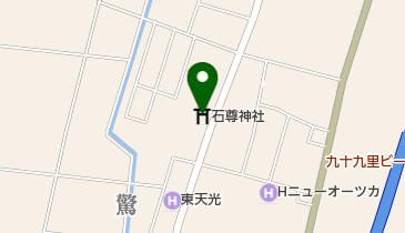 石尊神社の地図画像