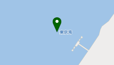 東京湾の地図画像