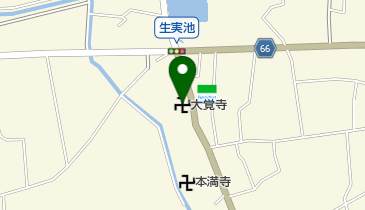 大覚寺の地図画像