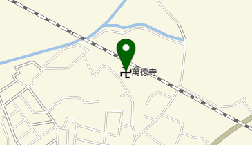 萬徳寺の地図画像