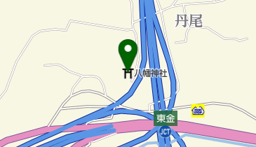 八幡神社の地図画像