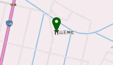 山王神社の地図画像