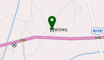 坂月神社の地図画像