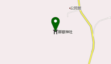 御嶽神社の地図画像