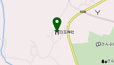 白玉神社の地図画像