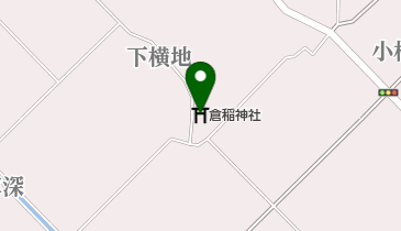 倉稲神社の地図画像