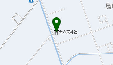大六天神社の地図画像