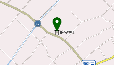 稲荷神社の地図画像