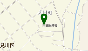 豊受神社の地図画像