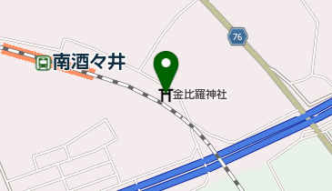 金比羅神社の地図画像