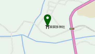 麻賀多神社の地図画像