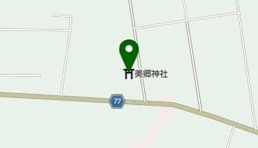 美郷神社の地図画像