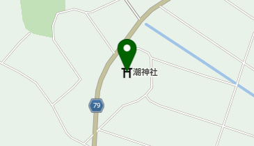 潮神社の地図画像