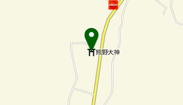 熊野大神の地図画像