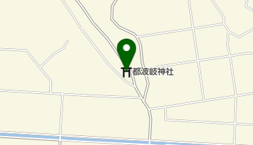 都波岐神社の地図画像