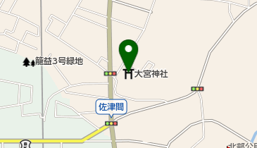 大宮神社の地図画像