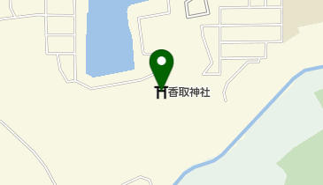 香取神社の地図画像