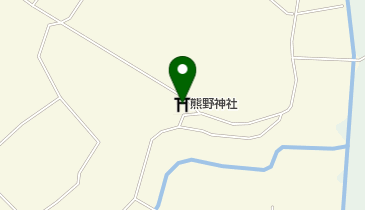 熊野神社の地図画像