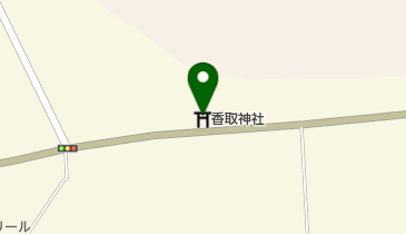 香取神社の地図画像