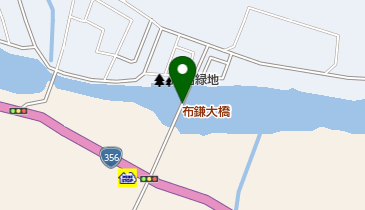 布鎌大橋の地図画像