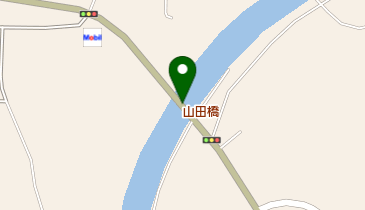 山田橋の地図画像