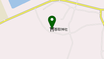 香取神社の地図画像