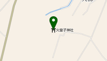 火皇子神社の地図画像