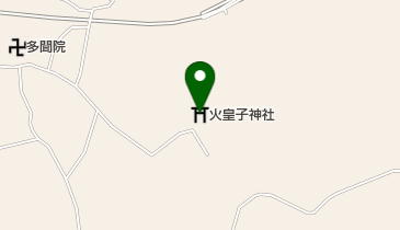 火皇子神社の地図画像