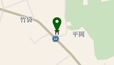 豊作稲荷神社の地図画像