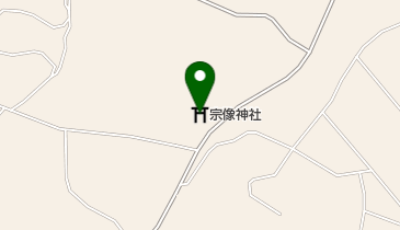 宗像神社の地図画像