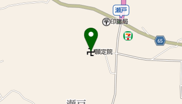 願定院の地図画像