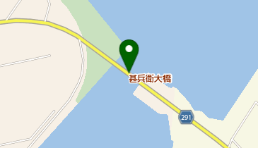 甚兵衛大橋の地図画像