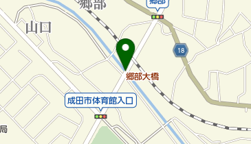 郷部大橋の地図画像