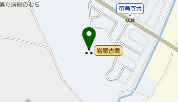 岩屋古墳の地図画像