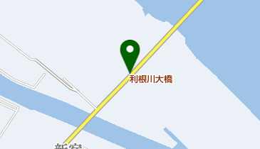 利根川大橋の地図画像