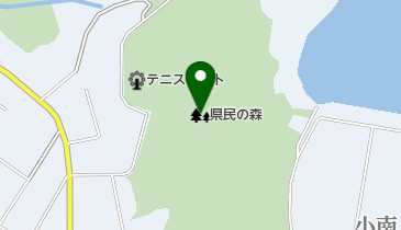県民の森の地図画像