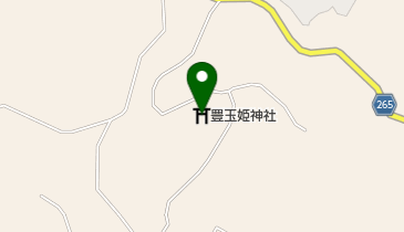 豊玉姫神社の地図画像