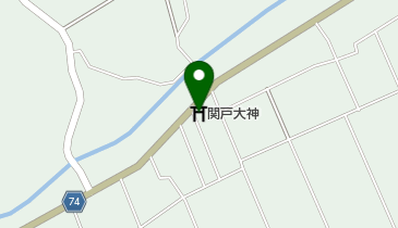 関戸大神の地図画像