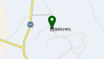 窪野谷神社の地図画像