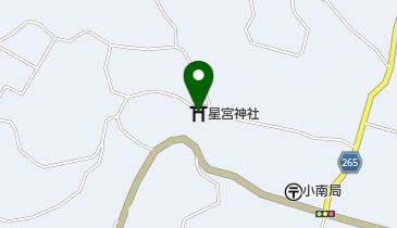 星宮神社の地図画像
