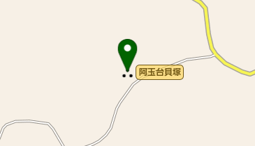 阿玉台貝塚の地図画像