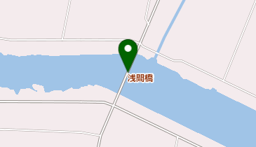 浅間橋の地図画像